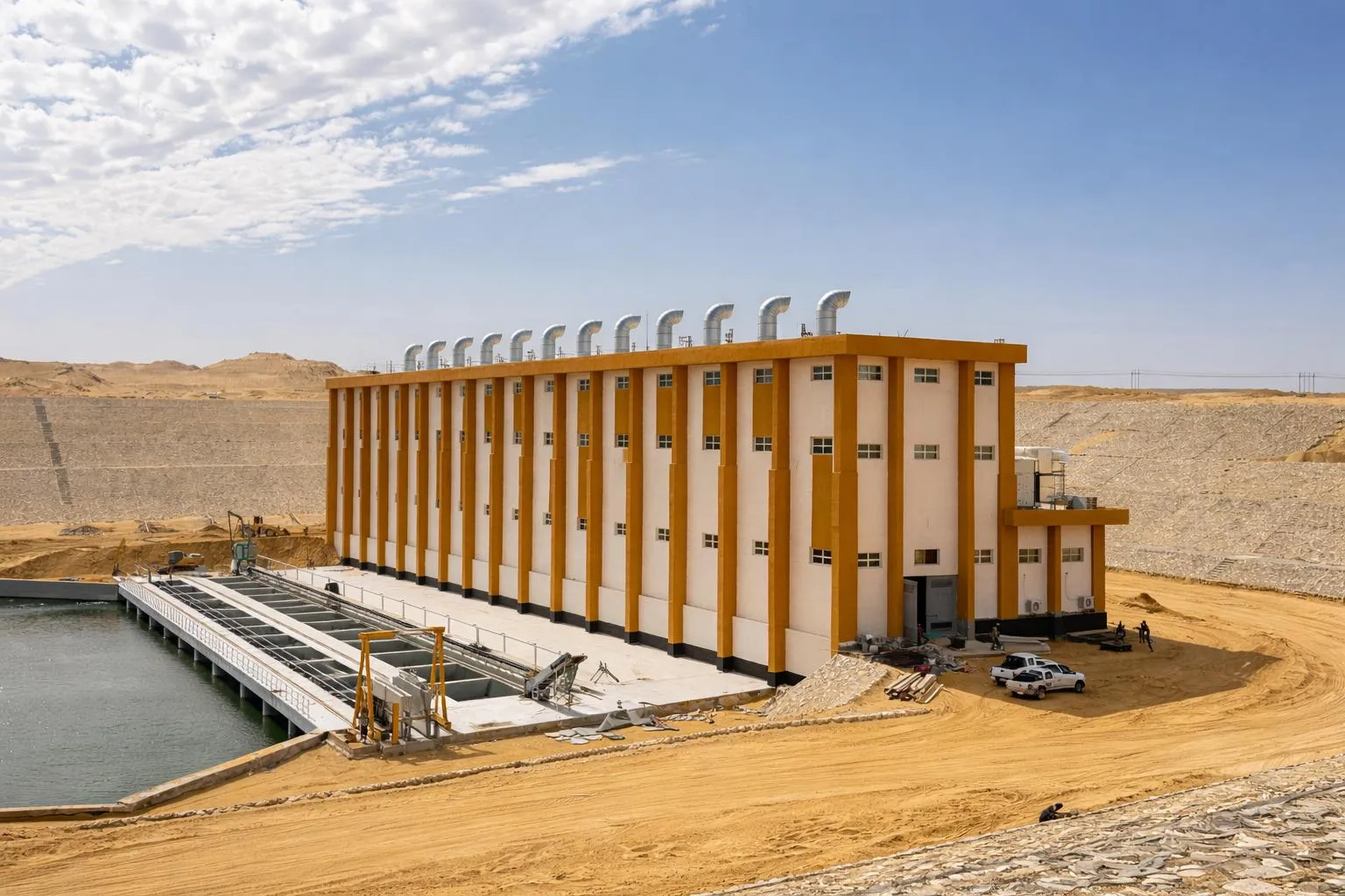 Future of Egypt - 300,000
fedans project - pumping
Station no.5